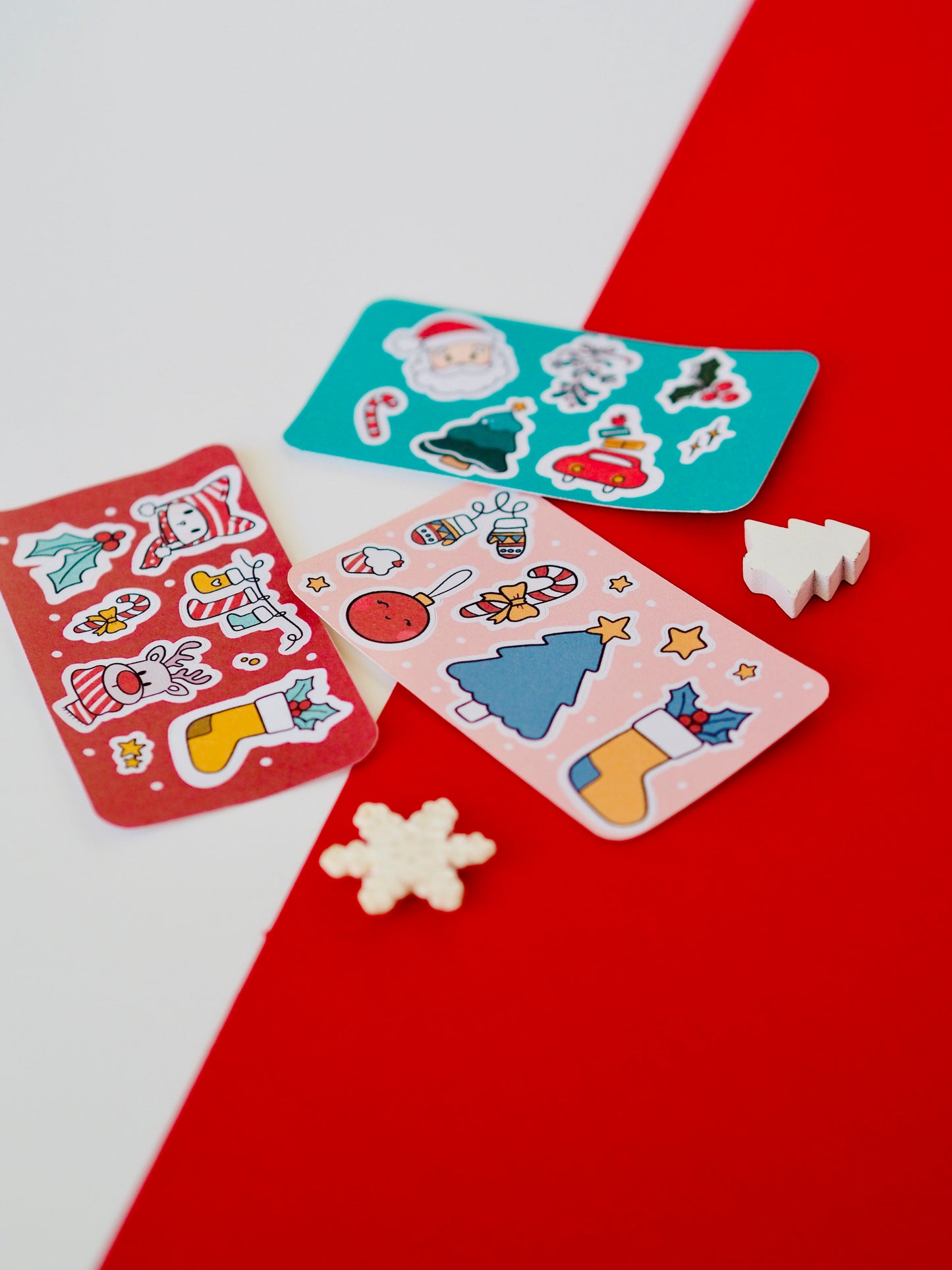 Karácsonyi mini matricaív szett