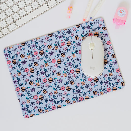 Méhecskés egérpad