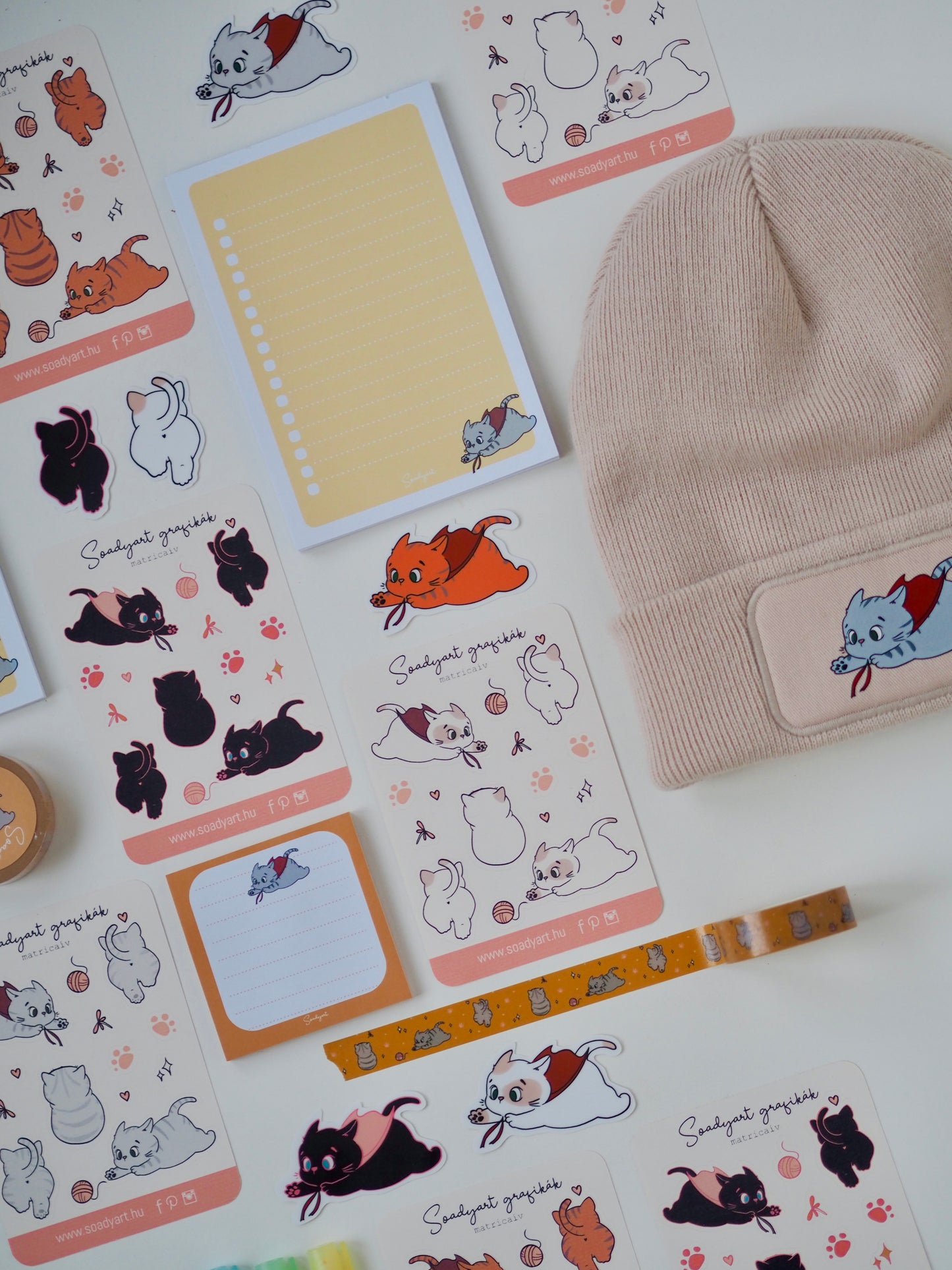 Latte cica matricaív - S8