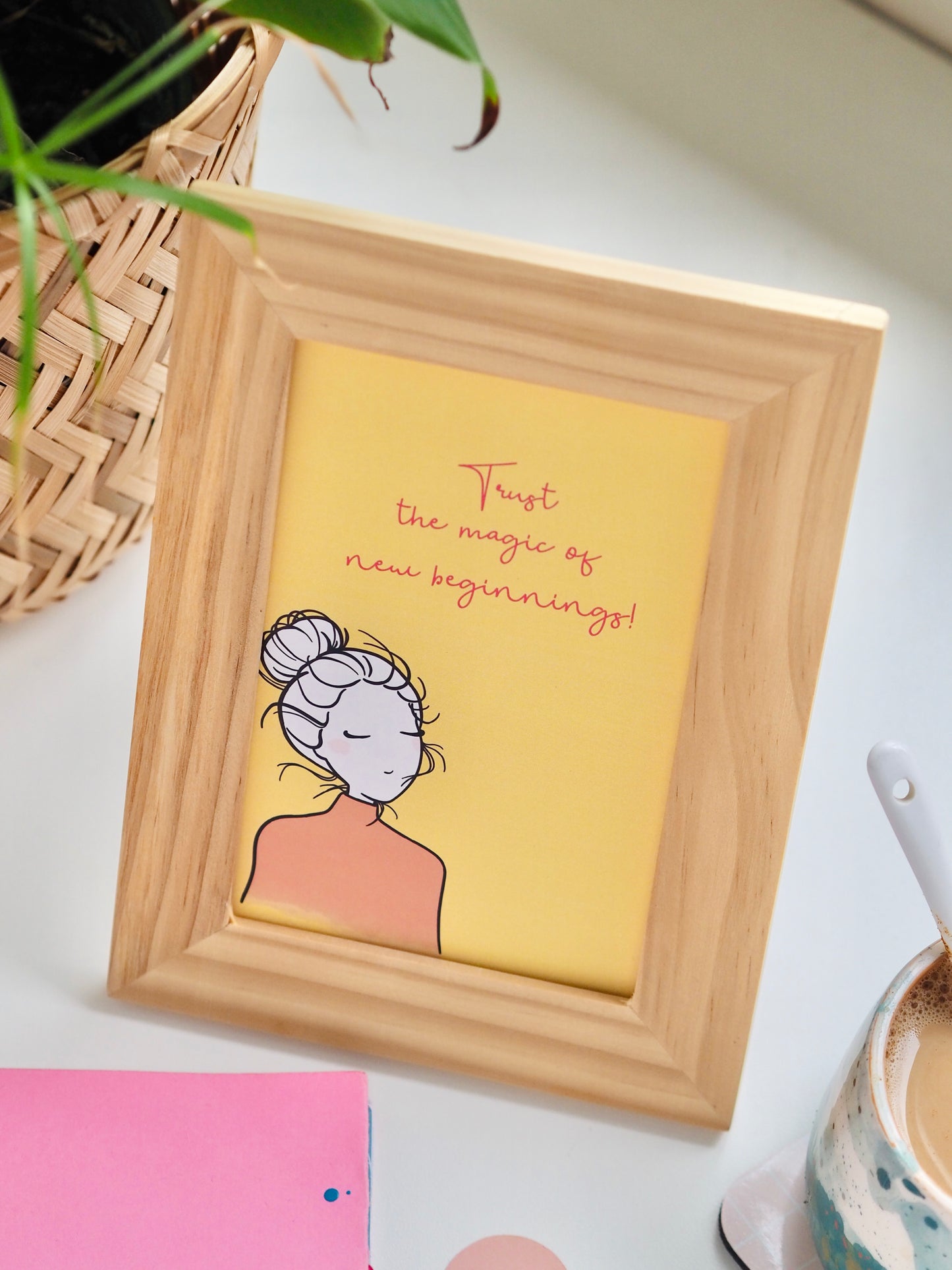 Tavaszi csajszi képeslap