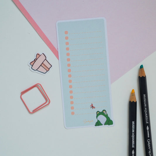 Békás teendő matrica