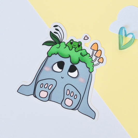 Trollos nagy vízálló matrica