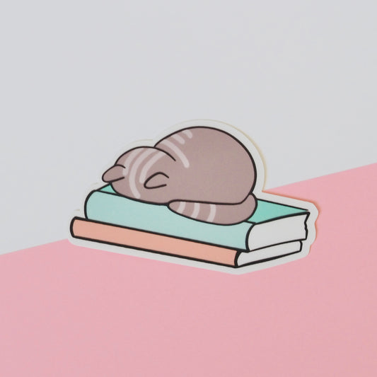 Lusta cicás nagy vízálló matrica