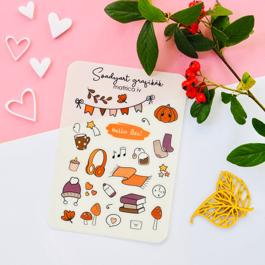 E10 - Őszi matricaív