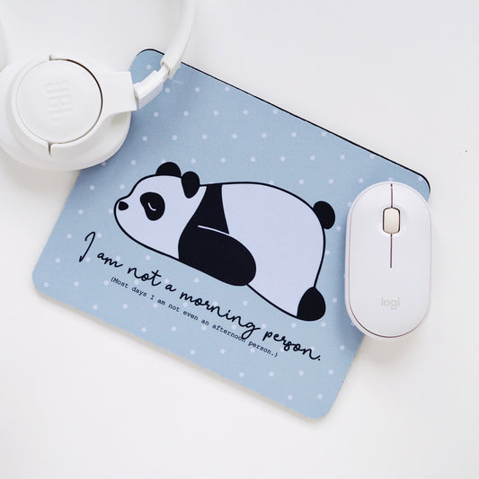 "Not a morning person" egérpad