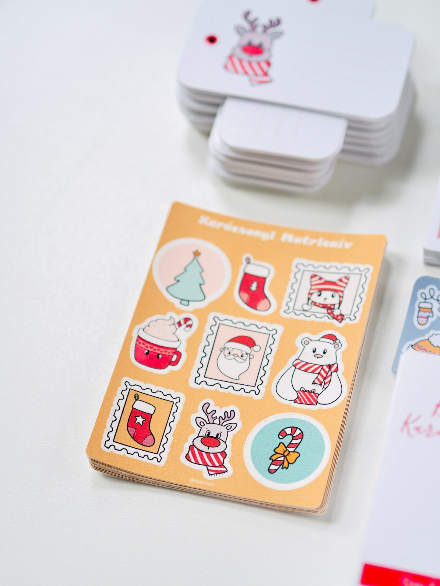 Karácsonyi matricaív