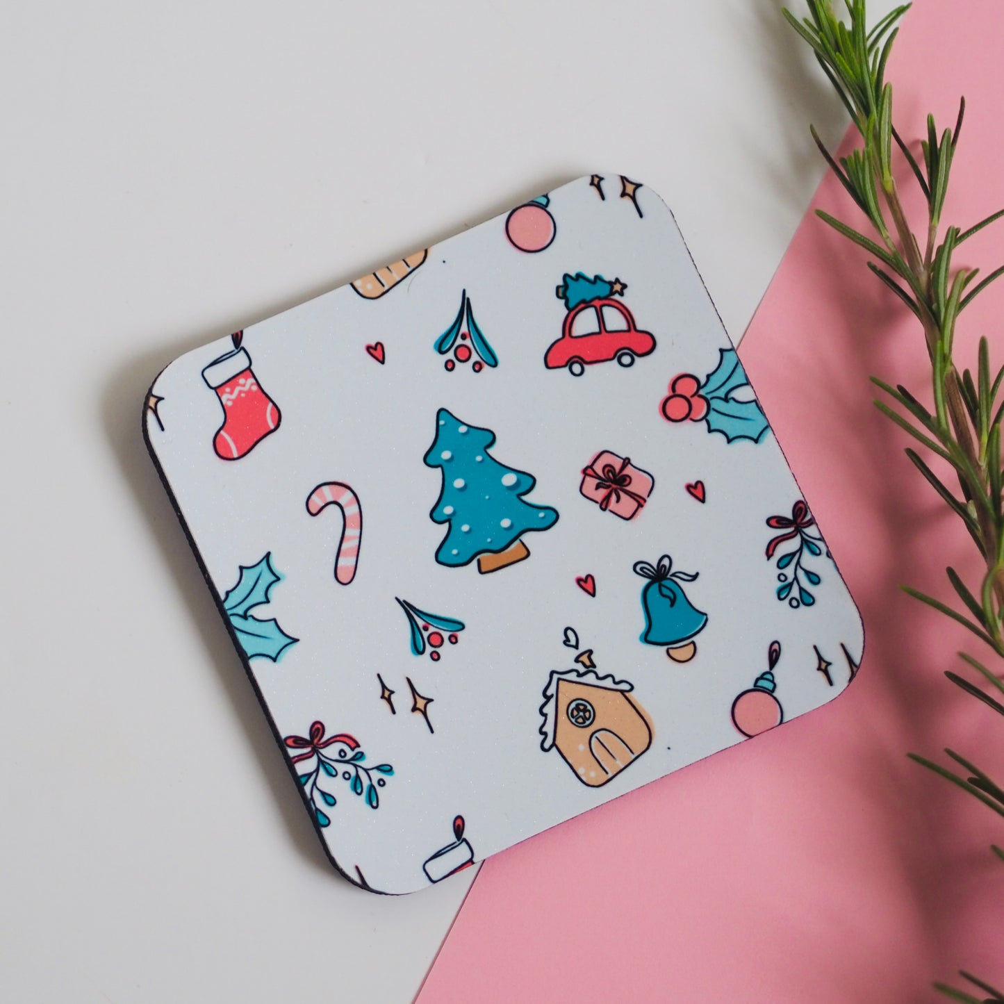 Karácsonyi poháralátét