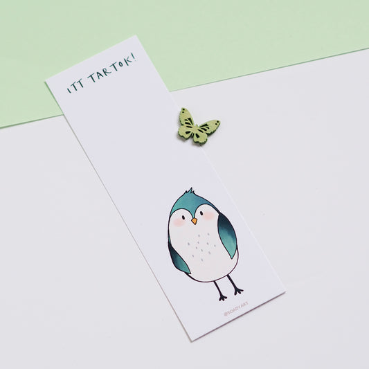 Madárkás könyvjelző