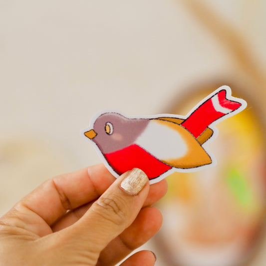 Madaras nagy vízálló matrica