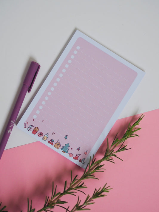 Karácsonyi A6-os jegyzettömb