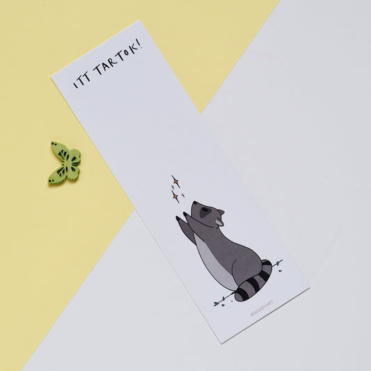 Mosómacis könyvjelző