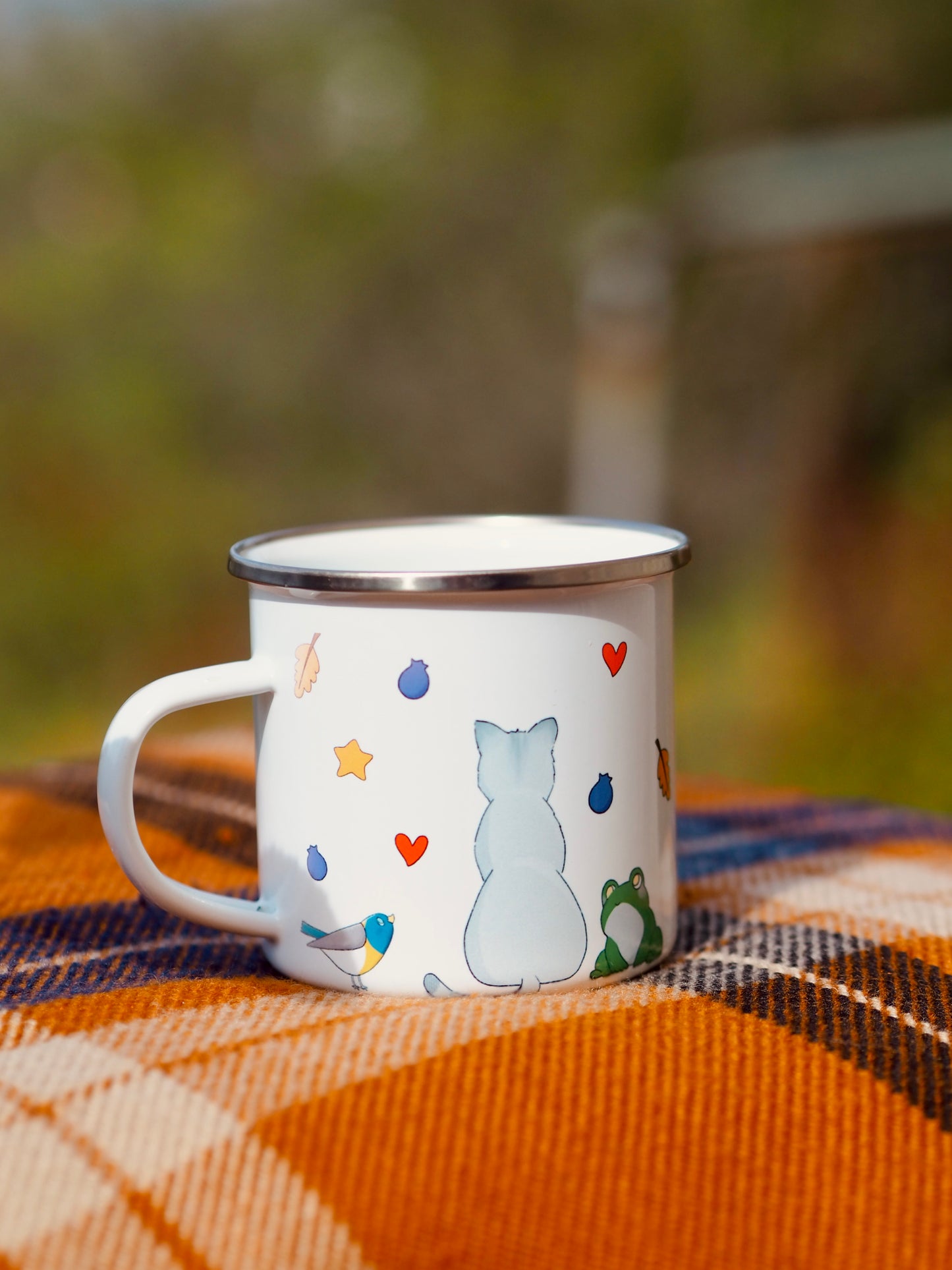 ELŐRENDELHETŐ - Zománcozott fém bögre