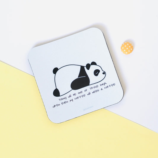 Lusta pandás poháralátét