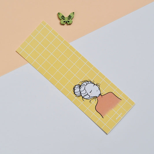 Tavaszi csajszi könyvjelző