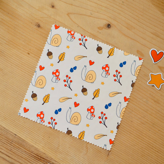 Őszi szemüveg törlőkendő