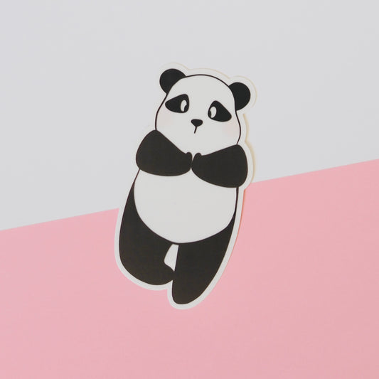 Jogi pandás nagy vízálló matrica