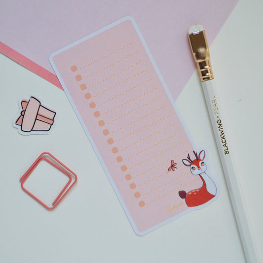 Őzikés teendő matrica