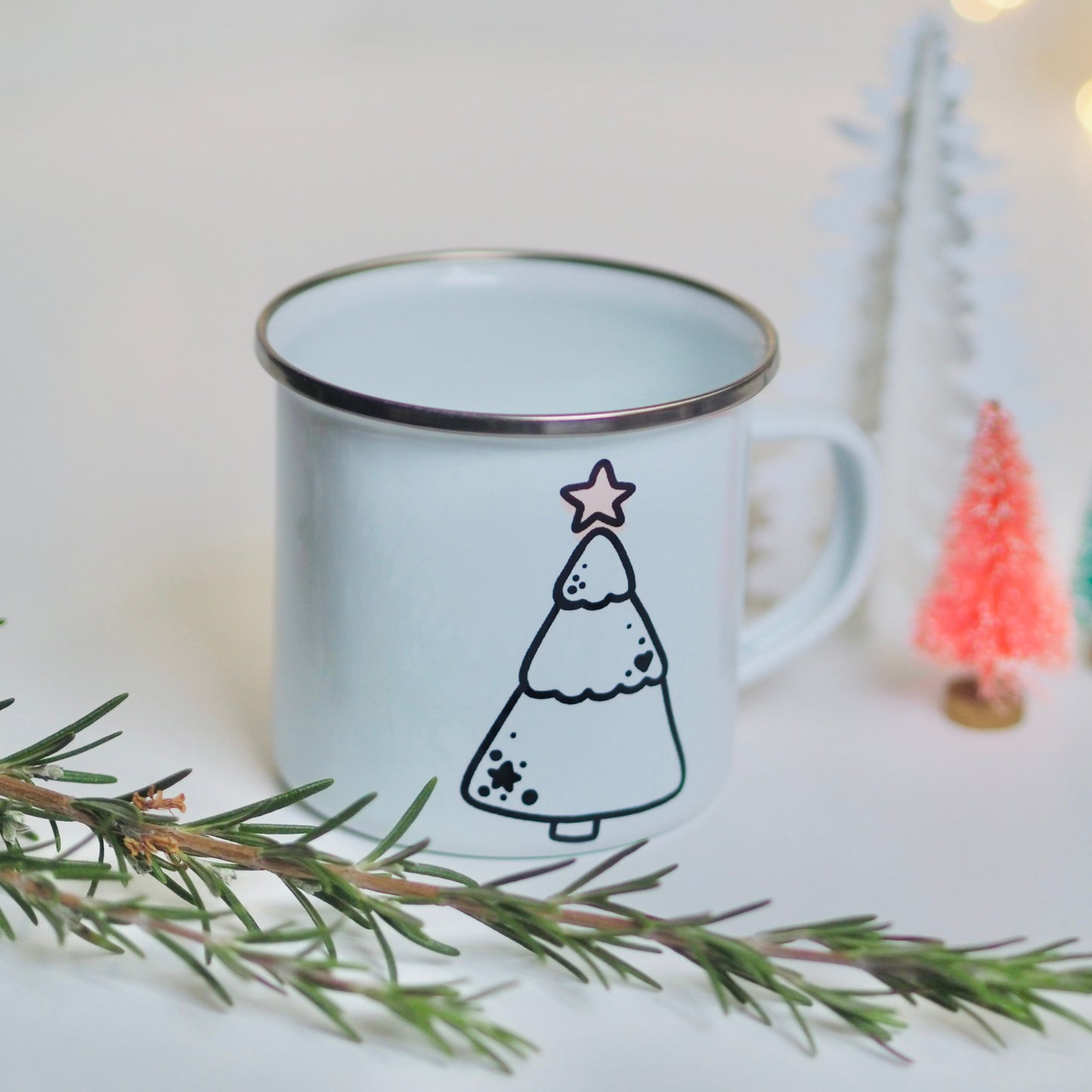 ELŐRENDELHETŐ - Zománcozott fém bögre