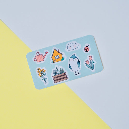 Vidéki élet mini matricaív