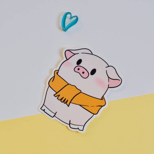 Malacos nagy vízálló matrica