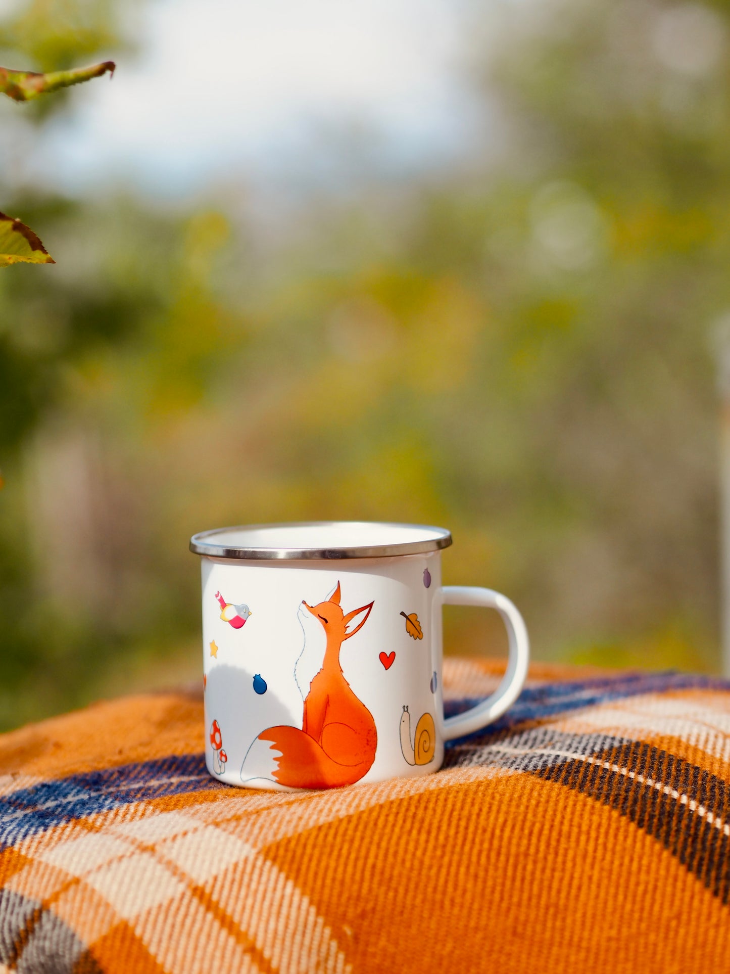 ELŐRENDELHETŐ - Zománcozott fém bögre