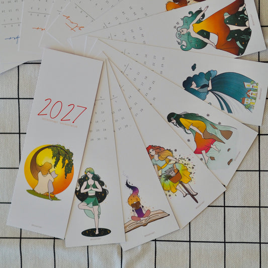 ELŐRENDELHETŐ - 2027-es könyvjelző naptár