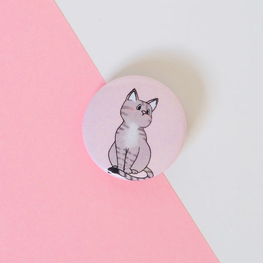 Szörp cicás kitűző