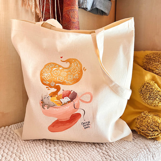 Csészényi vászontáska