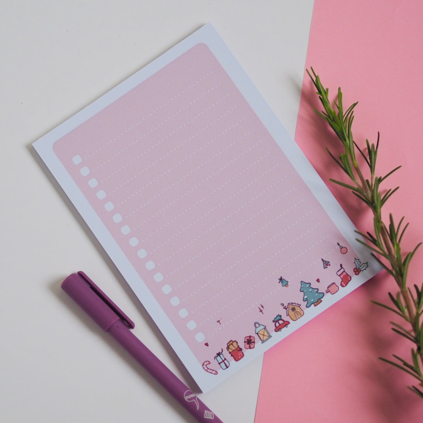 Karácsonyi A6-os jegyzettömb