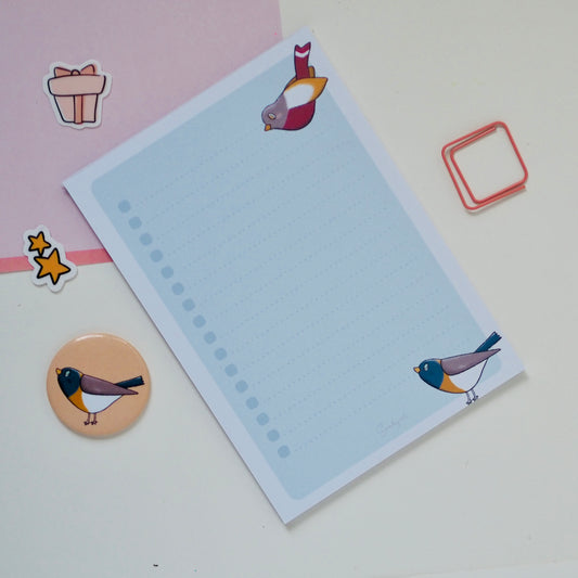 Madárkás A6-os jegyzettömb