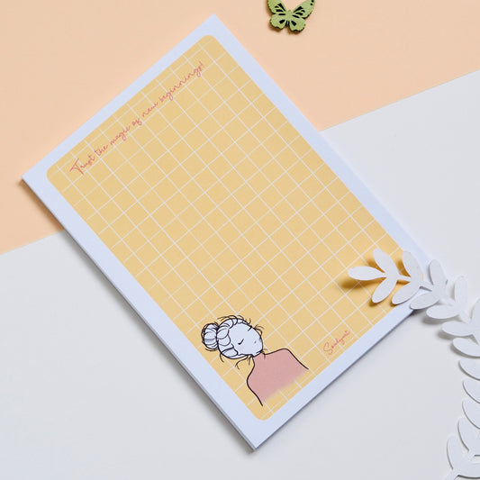 Tavaszi csajszis A6-os jegyzettömb