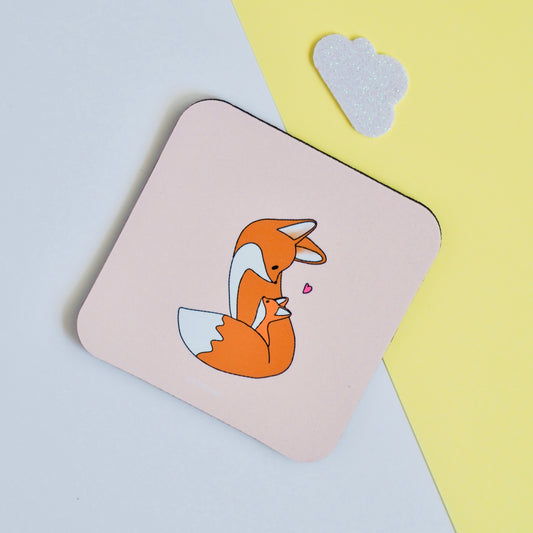 Róka mama poháralátét