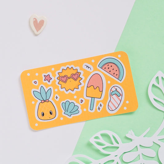 Hello nyár mini matricaív