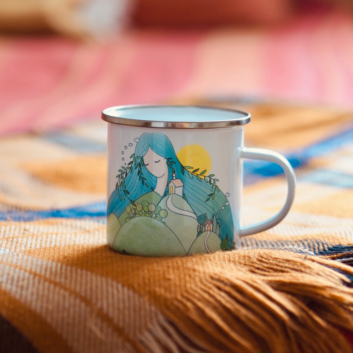 ELŐRENDELHETŐ - Zománcozott fém bögre