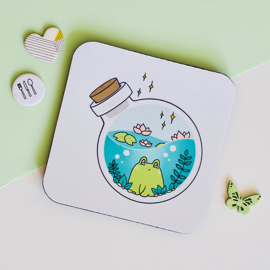 Békás poháralátét