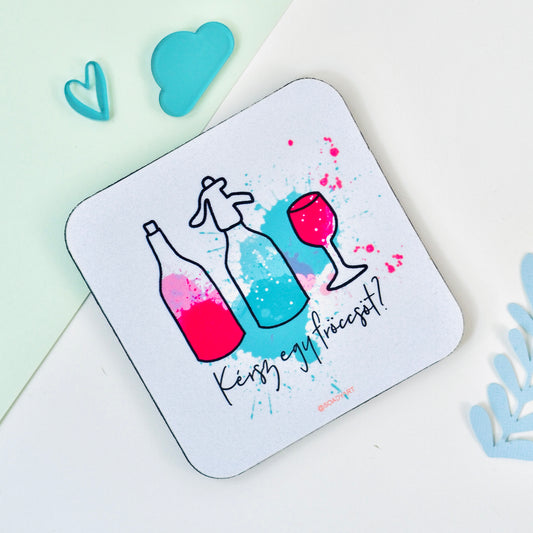 Fröccsös poháralátét