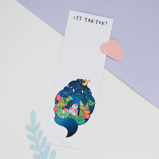 Éjjeli cica könyvjelző