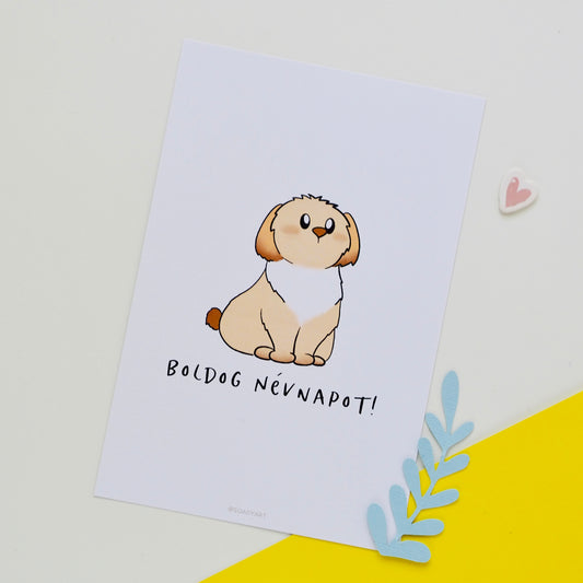 Boldog névnapot képeslap