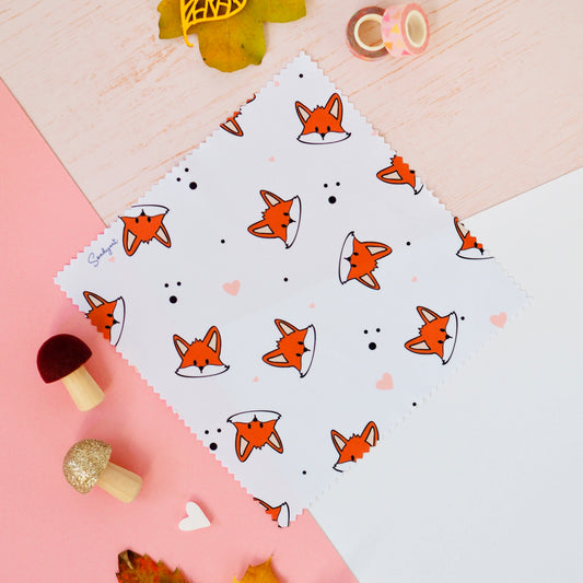 Rókás szemüveg törlőkendő