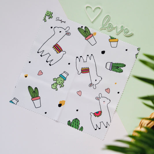 Alpakás szemüvegtörlő kendő