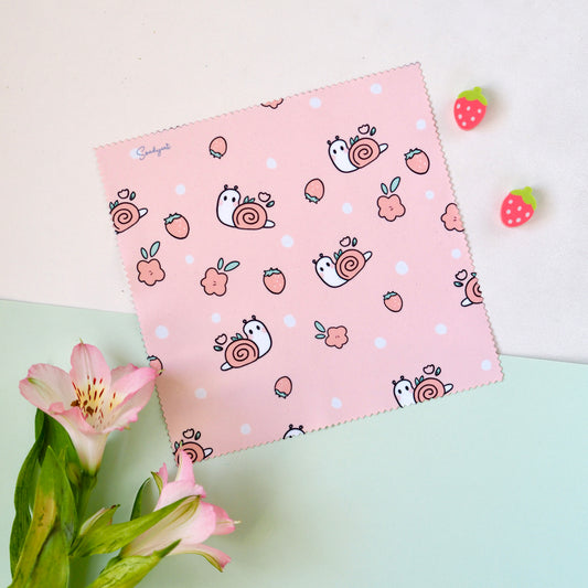 Csigás szemüveg törlőkendő