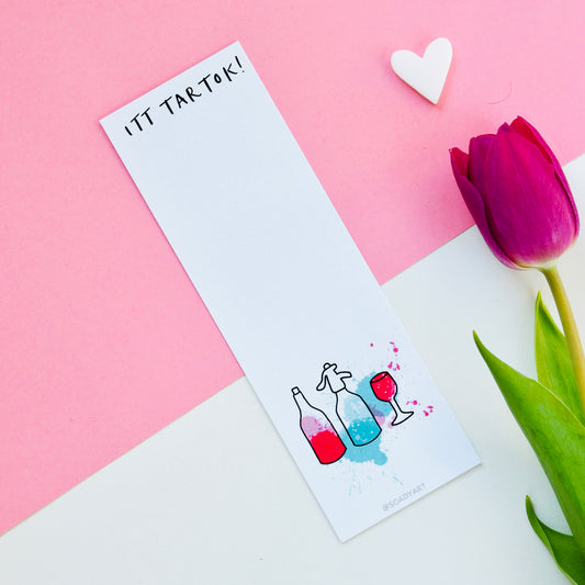 Fröccsös könyvjelző