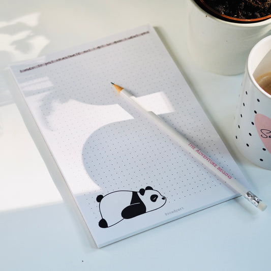 Pandás A5-ös jegyzettömb