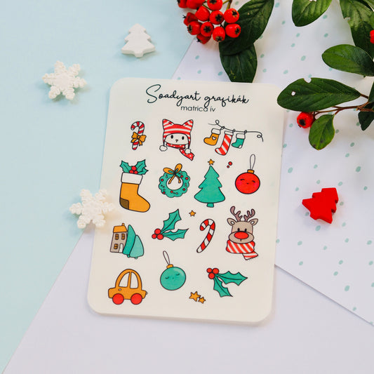 C2 - Téli matrica ív