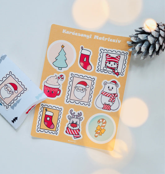 Karácsonyi matricaív
