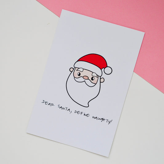 Dear Santa, karácsonyi képeslap