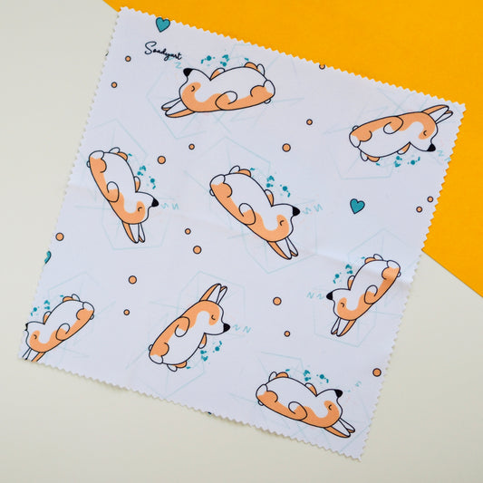 Corgis szemüveg törlőkendő