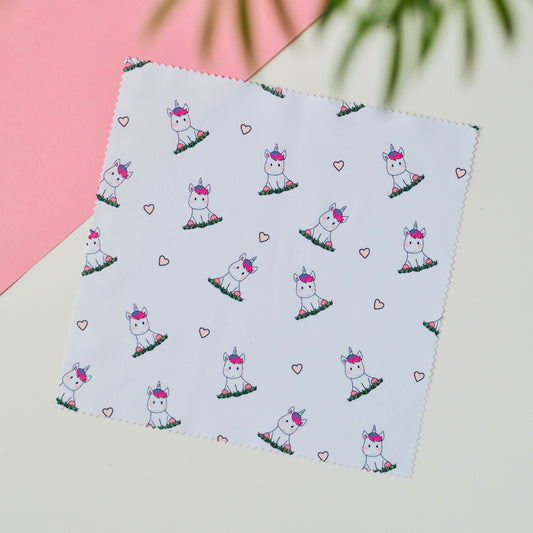 Unikornisos szemüvegtörlő kendő