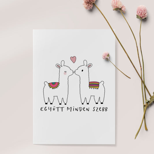 "Együtt minden szebb" print